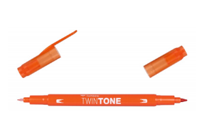 ROTULADOR TOMBOW TWINTONE 76 CARROT
