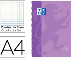 CUADERNO OXFORD EUROPEAN BOOK LILA 