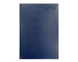 AGENDA ANUAL LIDERPAPEL A5 CORFU 2025 AZUL MARINO