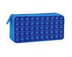 ESTUCHE TANDEM POP IT SILICONA AZUL