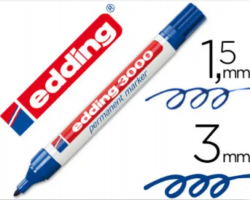 ROTULADOR EDDING 3000 AZUL