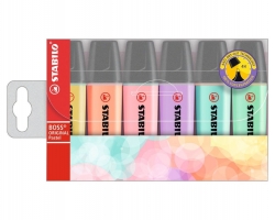 MARCADORES STABILO BOSS PASTEL 6U