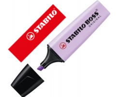 MARCADOR STABILO BOSS LILA PASTEL