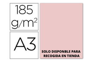 CARTULINA DIN A3 ROSA 185GR GUARRO