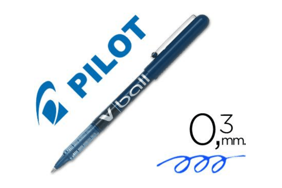 BOLÍGRAFO PILOT V-BALL AZUL 
