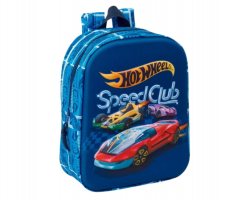 MOCHILA HOT WHEELS 3D 27CM