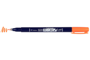 ROTULADOR FUDENOSUKE NARANJA TOMBOW  