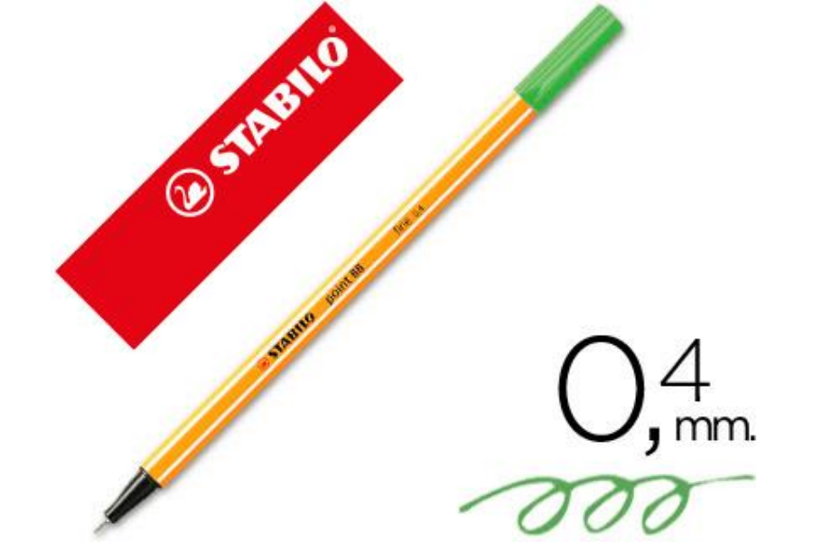 ROTULADOR STABILO POINT 88/36 VERDE