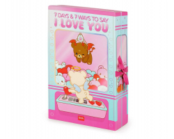 CAJA CON 7 SORPRESAS LEGAMI I LOVE YOU