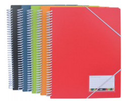 CARPETA ESPIRAL 20 FUNDAS OFFICE BOX 