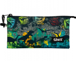 ESTUCHE TRIPLE GHUTS DINO LABEL