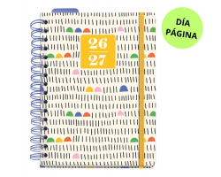 AGENDA ESCOLAR MR PLUS SUNNY LINES A5 DP 26-27