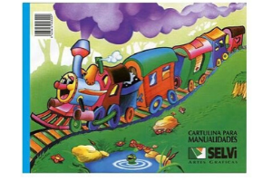 CARTULINAS A4 BLOC 10H 180GR SELVI