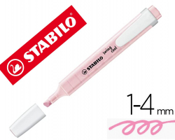 MARCADOR STABILO SWING PASTEL ROSA