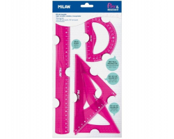 SET DE REGLAS MILAN FUCSIA 