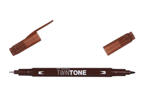 ROTULADOR TOMBOW TWINTONE 41 CHOCO