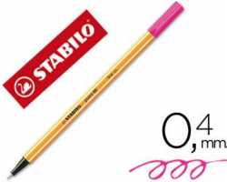 ROTULADOR STABILO POINT 88/56 FUCSIA