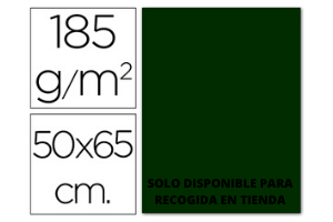 CARTULINA GUARRO VERDE AMAZONAS  50x65CM -185GR. 1