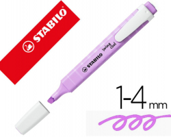 MARCADOR STABILO SWING PASTEL VIOLETA