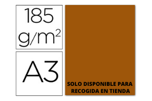 CARTULINA DIN A3 CUERO  185GR GUARRO