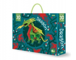 PUZZLE 3D SASSI DRAGÓN + LIBRO 