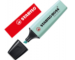 MARCADOR STABILO BOSS TURQUESA