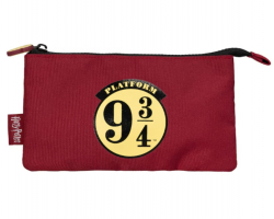 ESTUCHE TRIPLE HARRY POTTER 9 3/4