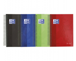 AGENDA ESCOLAR DIARIA OXFORD ROJO 8º DP 25-26