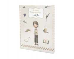 LIBRO COMUNION BUSQUETS NIÑO/FLORES 