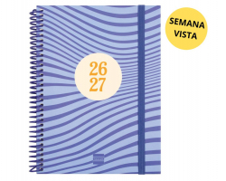 AGENDA ESCOLAR FINOCAM OLAS A5 SV 26-27