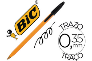 BOLÍGRAFO BIC NARANJA NEGRO