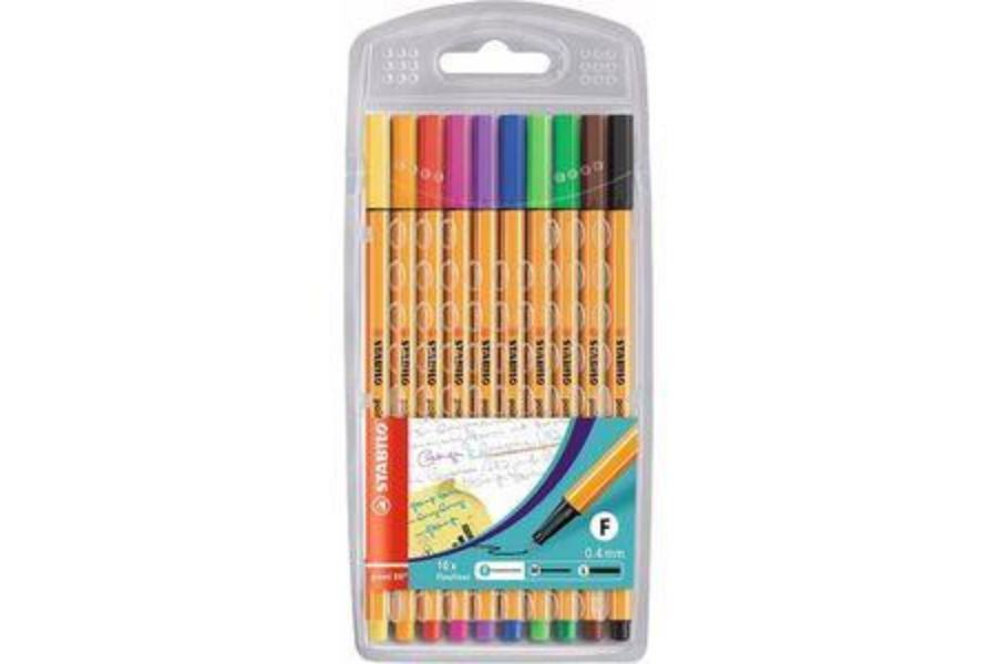 ROTULADORES STABILO POINT 88 FINELINER 10U
