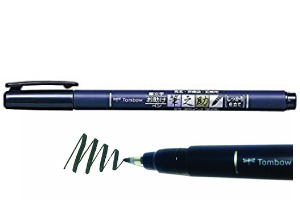 ROTULADOR FUDENOSUKE HARD NEGRO TOMBOW  