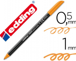 ROTULADOR EDDING 1200 Nº 6 NARANJA