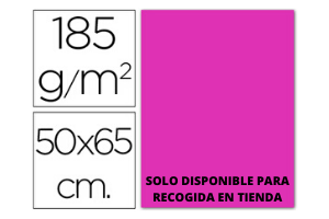 CARTULINA GUARRO FUCSIA  50x65CM -185GR. 1UN