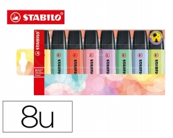 MARCADORES STABILO BOSS PASTEL 8U