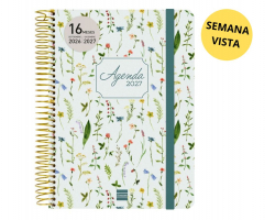 AGENDA ESCOLAR FINOCAM CLOE VERDE A5 SV 26-27