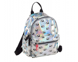 MOCHILA APLI PANDA HOLOGRAFICA 26CM
