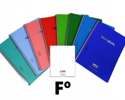 CUADERNO TAUROPLASTIC Fº LISO