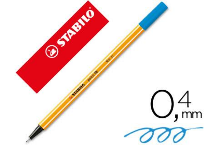 ROTULADOR STABILO POINT 88/32 AZUL ULTRAMAR