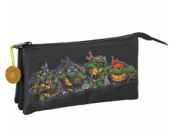 PORTATODO TRIPLE TORTUGAS NINJA 