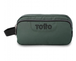 ESTUCHE 3 CREMALLERAS TOTTO VERDE