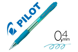BOLÍGRAFO PILOT SUPER GRIP M TURQUESA