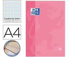 RECAMBIO OXFORD A4 ROSA CHICLE