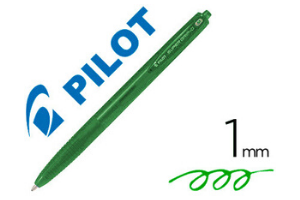 BOLÍGRAFO PILOT SUPER GRIP G VERDE