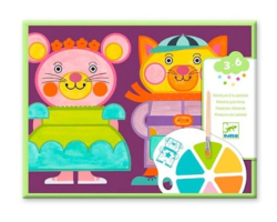 PINTURA CON PALETA LOS MOFLETUDOS