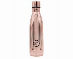 BOTELLA COOL BOTTLES CHROME ROSE 500ML