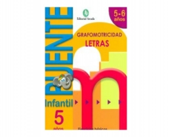GRAFOMOTRICIDAD LETRAS 5-6 AÑOS EDARCA PUENTE