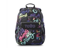 MOCHILA TOTTO GRAFITI 42CM
