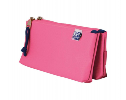 ESTUCHE OXFORD KANGOO DOBLE ROSA